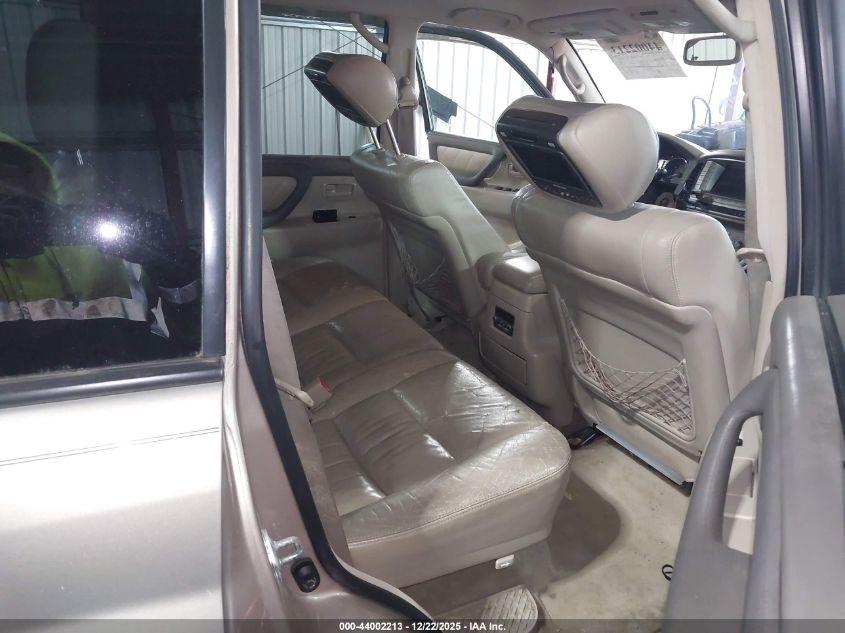 2005 Toyota Land Cruiser V8 VIN: JTEHT05J852080134 Lot: 44002213