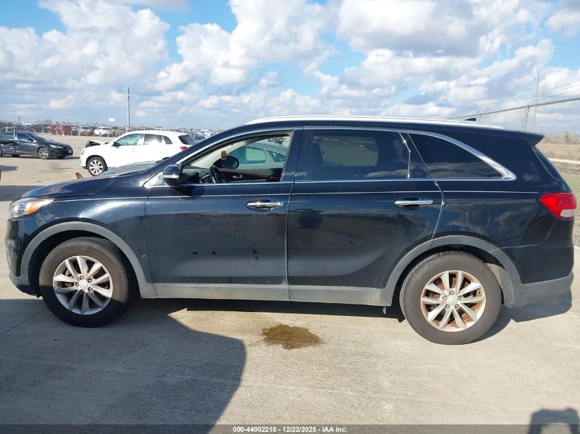 2018 Kia Sorento 2.4L Lx VIN: 5XYPG4A39JG348949 Lot: 44002218