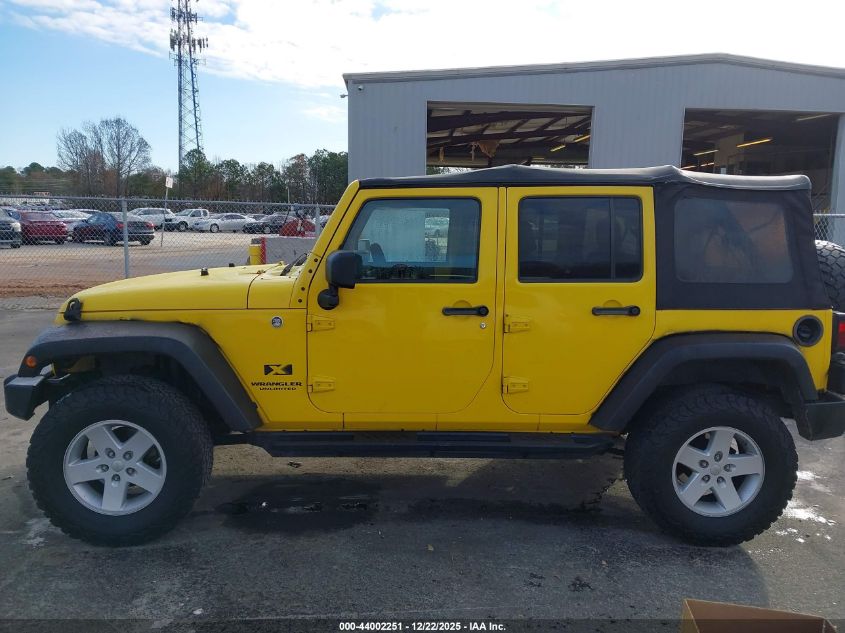 2008 Jeep Wrangler Unlimited X VIN: 1J4GA39148L588773 Lot: 44002251
