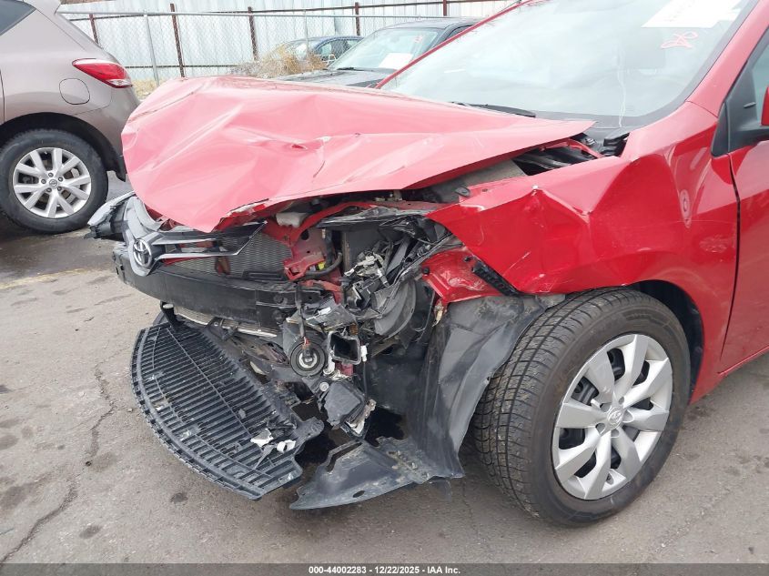 2015 Toyota Corolla Le VIN: 2T1BURHE2FC453908 Lot: 44002283