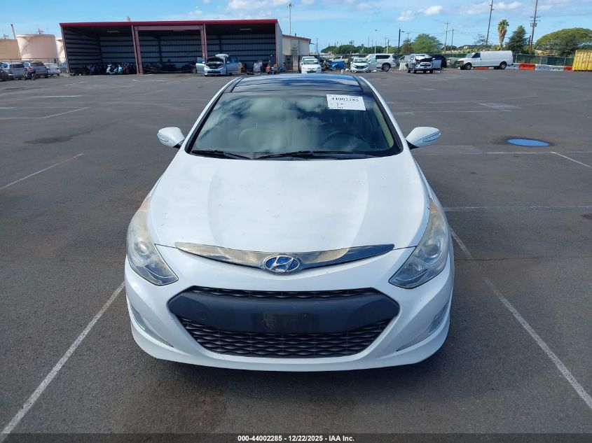 2015 Hyundai Sonata Hybrid Limited VIN: KMHEC4A42FA136392 Lot: 44002285