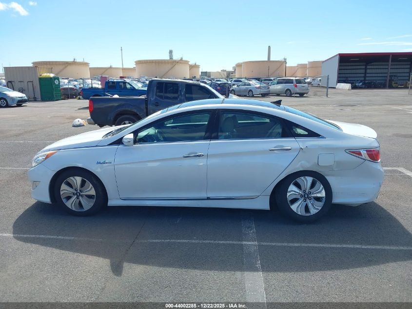 2015 Hyundai Sonata Hybrid Limited VIN: KMHEC4A42FA136392 Lot: 44002285
