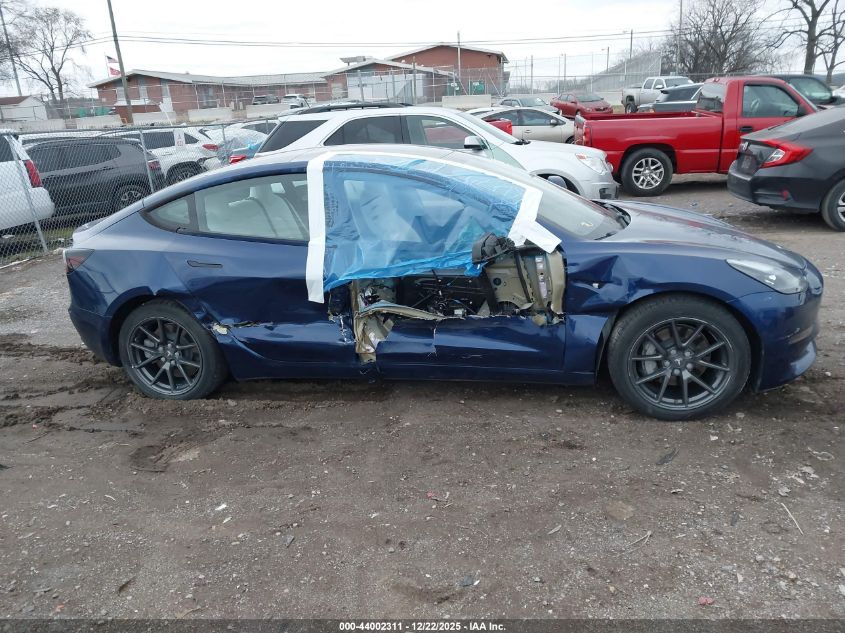 2021 Tesla Model 3 Standard Range Plus Rear-Wheel Drive VIN: 5YJ3E1EA7MF870258 Lot: 44002311