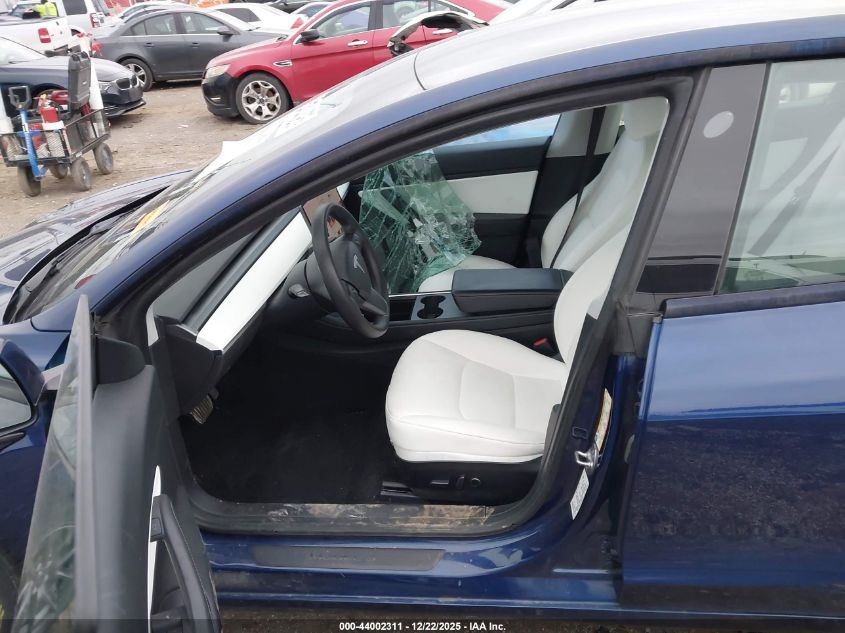 2021 Tesla Model 3 Standard Range Plus Rear-Wheel Drive VIN: 5YJ3E1EA7MF870258 Lot: 44002311