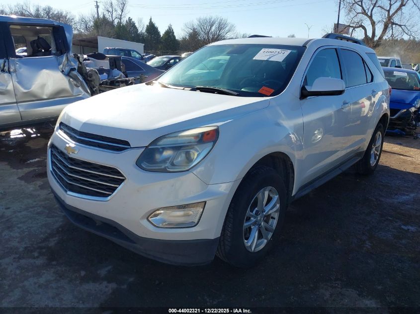 2016 Chevrolet Equinox Lt VIN: 2GNALCEK8G1176260 Lot: 44002321