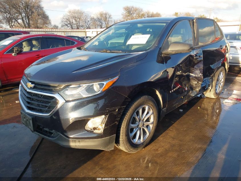 2020 Chevrolet Equinox Fwd Ls VIN: 3GNAXHEV8LS526240 Lot: 44002333