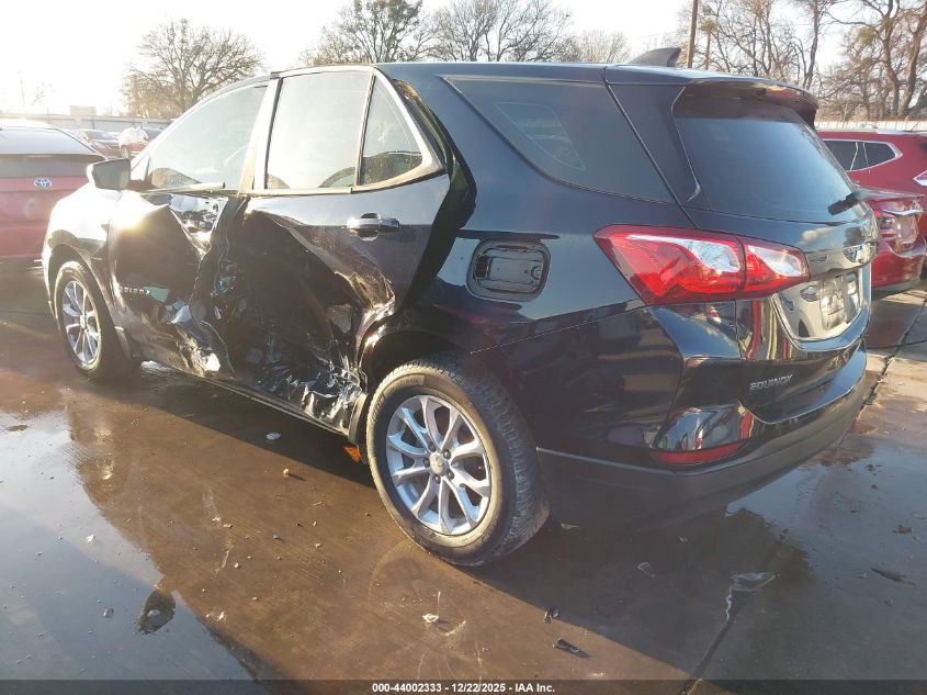 2020 Chevrolet Equinox Fwd Ls VIN: 3GNAXHEV8LS526240 Lot: 44002333