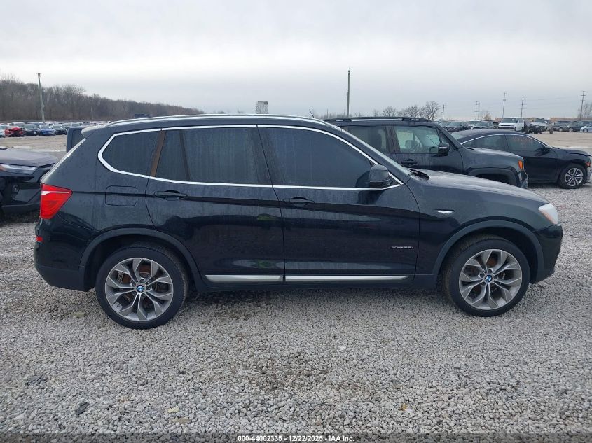 2015 BMW X3 xDrive28I VIN: 5UXWX9C53F0D57667 Lot: 44002335