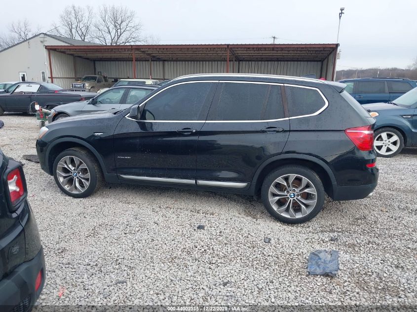 2015 BMW X3 xDrive28I VIN: 5UXWX9C53F0D57667 Lot: 44002335