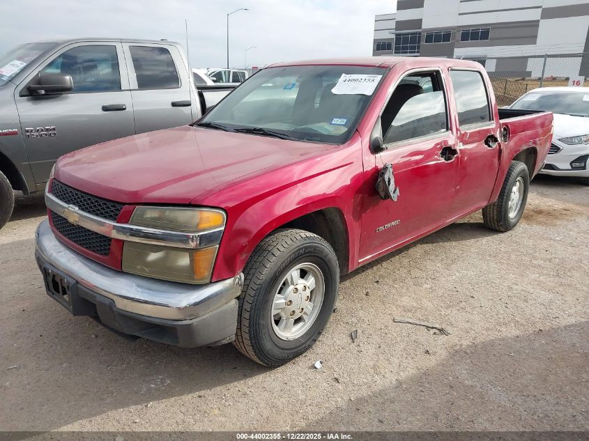 2005 Chevrolet Colorado Ls VIN: 1GCCS136158263457 Lot: 44002355