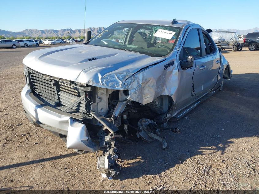 2022 Chevrolet Silverado 1500 Ltd 4Wd Short Bed Rst VIN: 3GCUYEEL7NG211029 Lot: 44002366