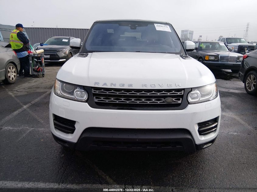 2017 Land Rover Range Rover Sport 3.0L V6 Turbocharged Diesel Se Td6 VIN: SALWG2FK8HA175105 Lot: 44002376