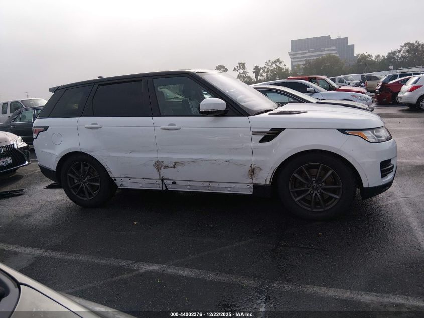 2017 Land Rover Range Rover Sport 3.0L V6 Turbocharged Diesel Se Td6 VIN: SALWG2FK8HA175105 Lot: 44002376