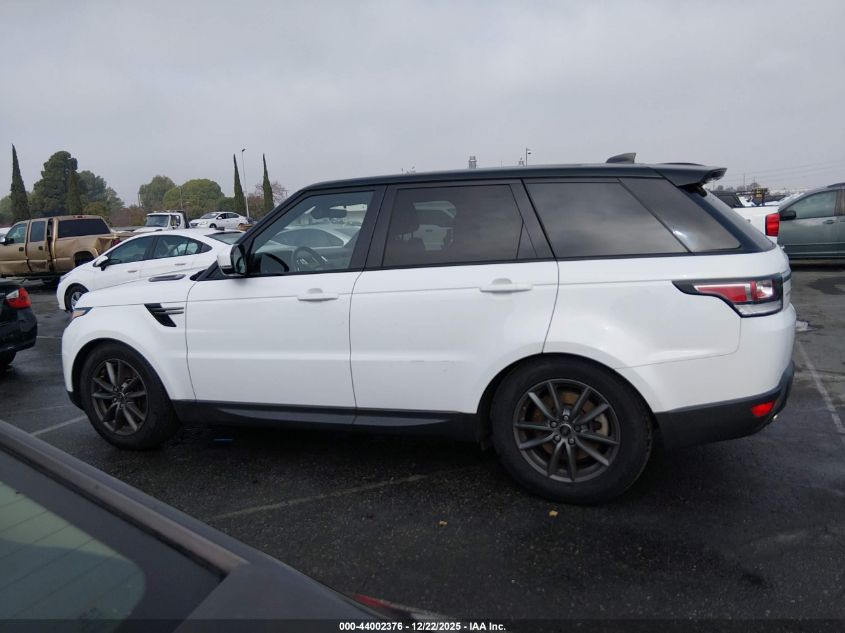 2017 Land Rover Range Rover Sport 3.0L V6 Turbocharged Diesel Se Td6 VIN: SALWG2FK8HA175105 Lot: 44002376
