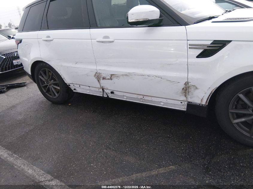 2017 Land Rover Range Rover Sport 3.0L V6 Turbocharged Diesel Se Td6 VIN: SALWG2FK8HA175105 Lot: 44002376