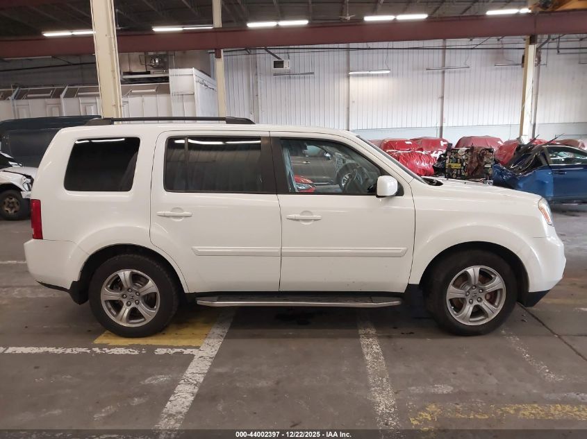 2013 Honda Pilot Ex-L VIN: 5FNYF4H51DB050146 Lot: 44002397