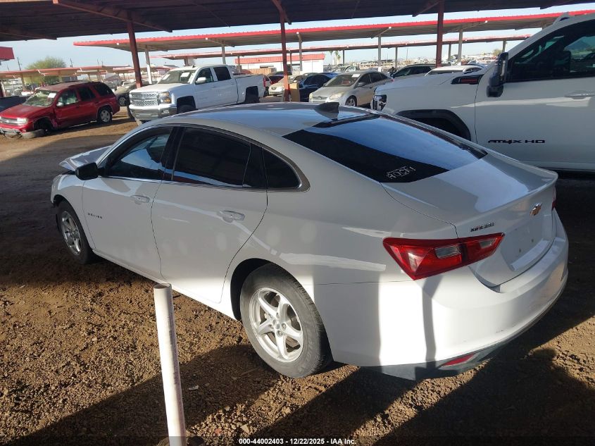2016 Chevrolet Malibu Ls VIN: 1G1ZB5ST9GF244607 Lot: 44002403