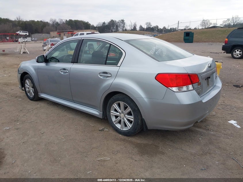2012 Subaru Legacy 2.5I
