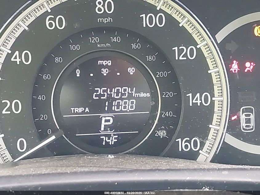 2013 Honda Accord Lx VIN: 1HGCR2F36DA248612 Lot: 44002430