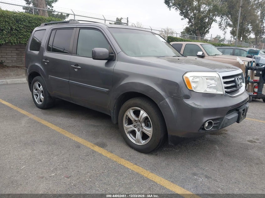 5FNYF4H70EB036290 2014 Honda Pilot Ex-L auction photo 1