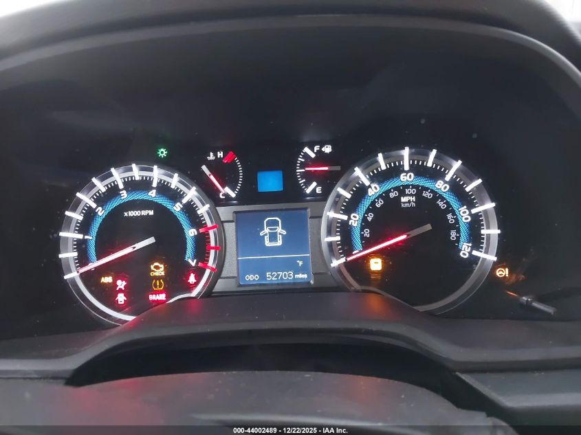 2019 Toyota 4Runner Trd Off Road Premium VIN: JTEBU5JR2K5726452 Lot: 44002489