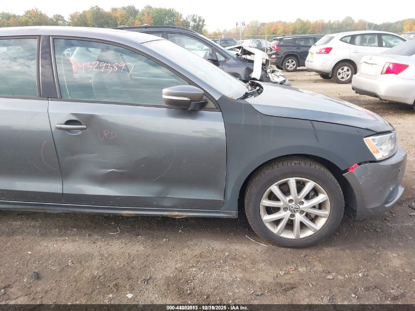 2011 Volkswagen Jetta 2.5L Se VIN: 3VWBZ7AJ2BM326524 Lot: 44002513