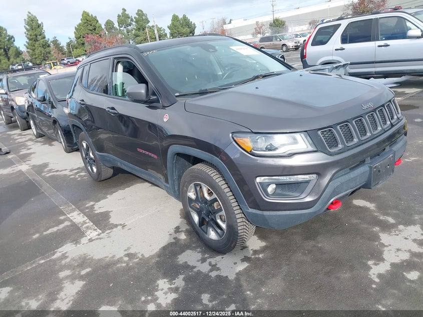 3C4NJDDBXJT410458 2018 Jeep Compass Trailhawk 4X4 auction photo 1