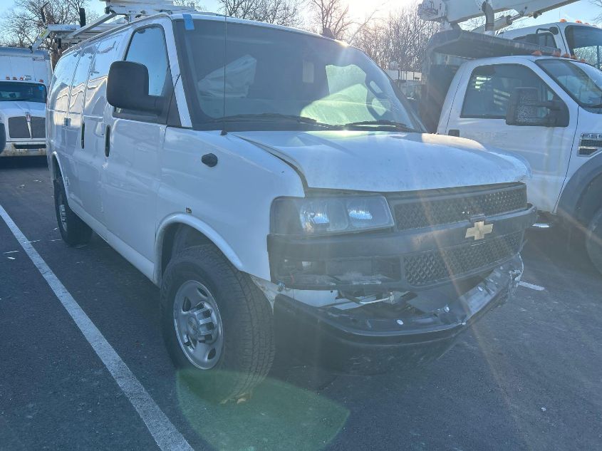 2023 Chevrolet Express Cargo Rwd 2500 Regular Wheelbase Wt VIN: 1GCWGAFPXP1119338 Lot: 44002550