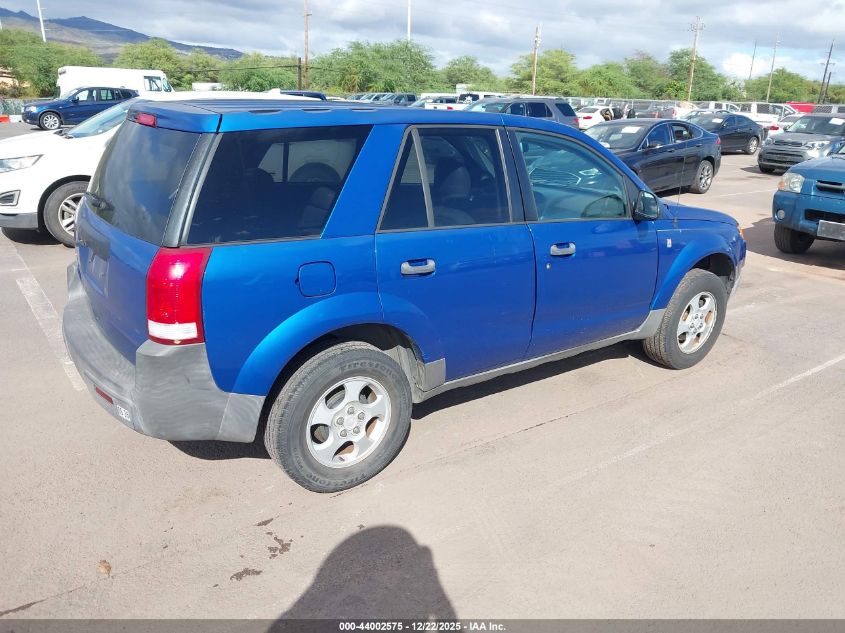 2004 Saturn Vue 4 Cyl VIN: 5GZCZ33DX4S815821 Lot: 44002575