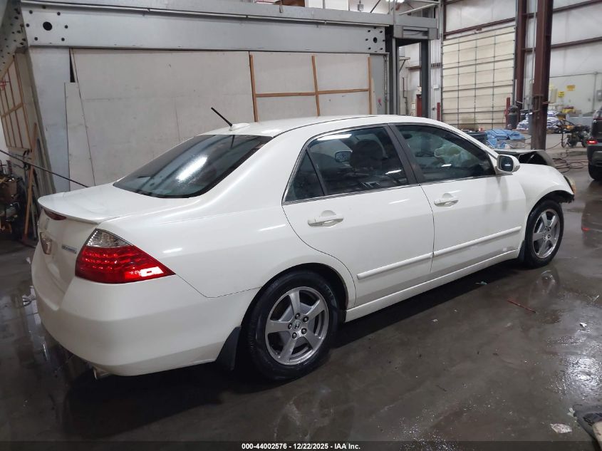 2006 Honda Accord Hybrid VIN: JHMCN36466C003565 Lot: 44002576