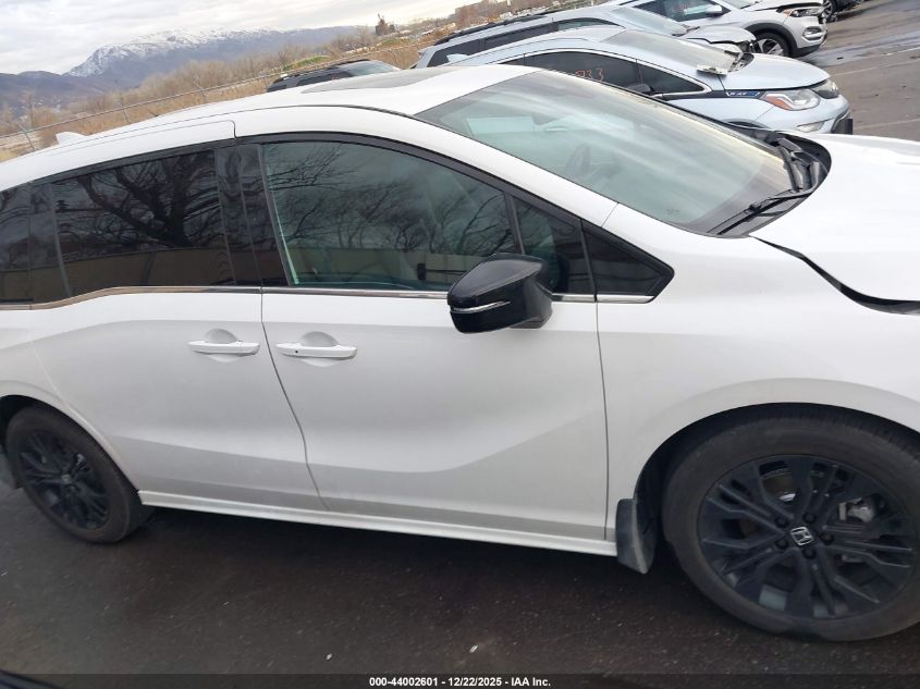 2025 Honda Odyssey Sport-L VIN: 5FNRL6H79SB086920 Lot: 44002601