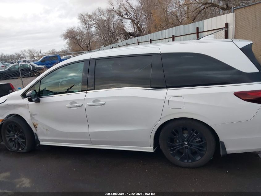 2025 Honda Odyssey Sport-L VIN: 5FNRL6H79SB086920 Lot: 44002601