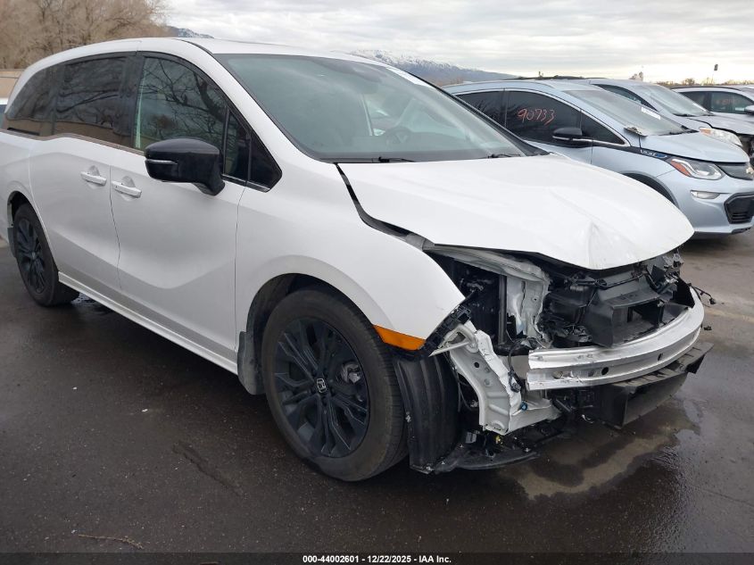 2025 Honda Odyssey Sport-L VIN: 5FNRL6H79SB086920 Lot: 44002601