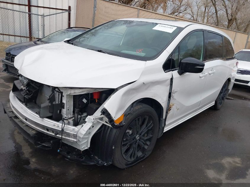 2025 Honda Odyssey Sport-L VIN: 5FNRL6H79SB086920 Lot: 44002601