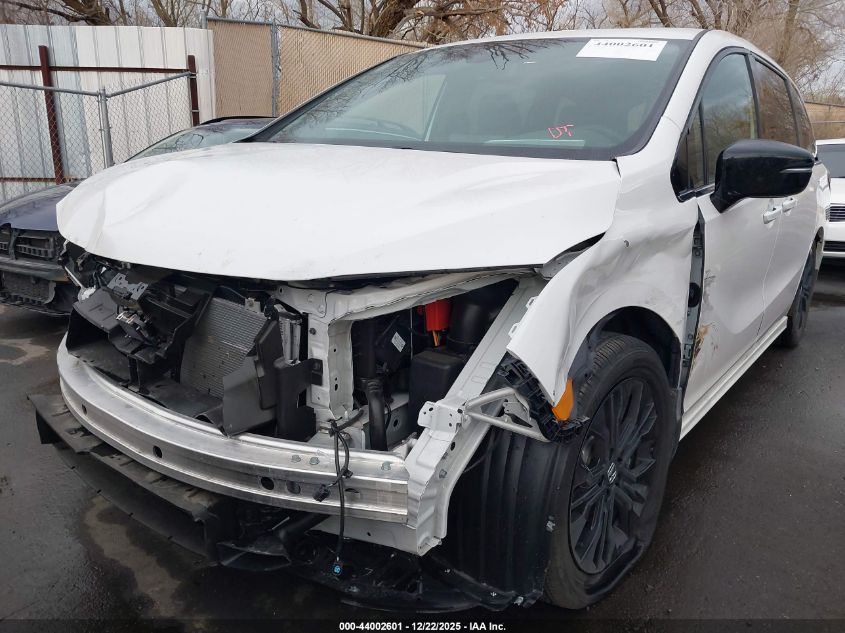 2025 Honda Odyssey Sport-L VIN: 5FNRL6H79SB086920 Lot: 44002601