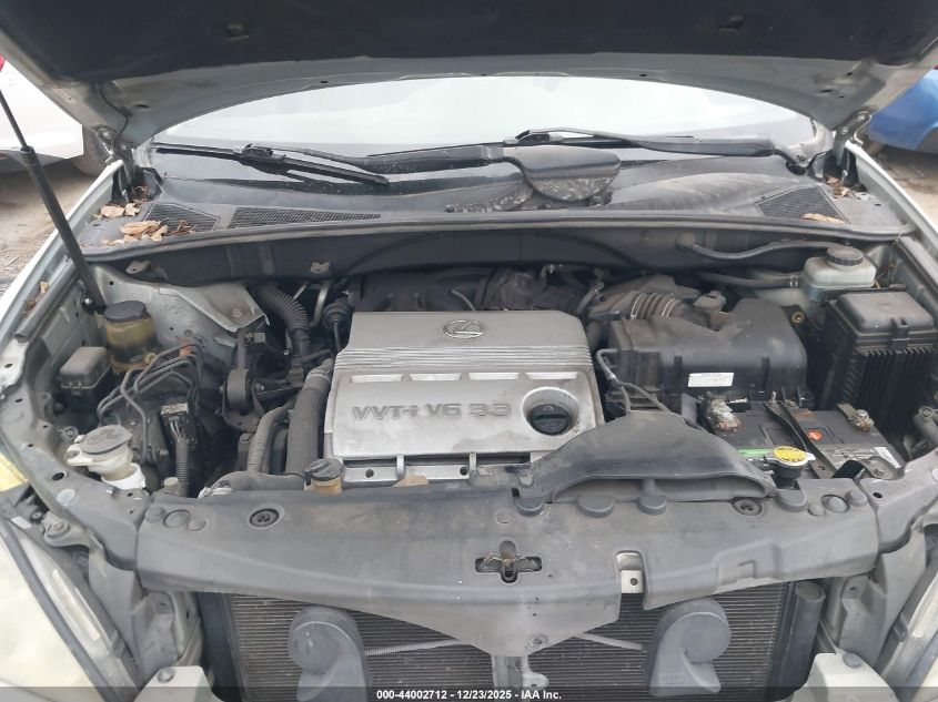 2006 Lexus Rx 330 VIN: JTJGA31U860059589 Lot: 44002712