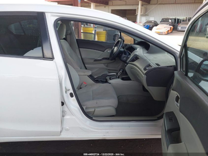 2012 Honda Civic Lx VIN: 2HGFB2F5XCH315828 Lot: 44002724