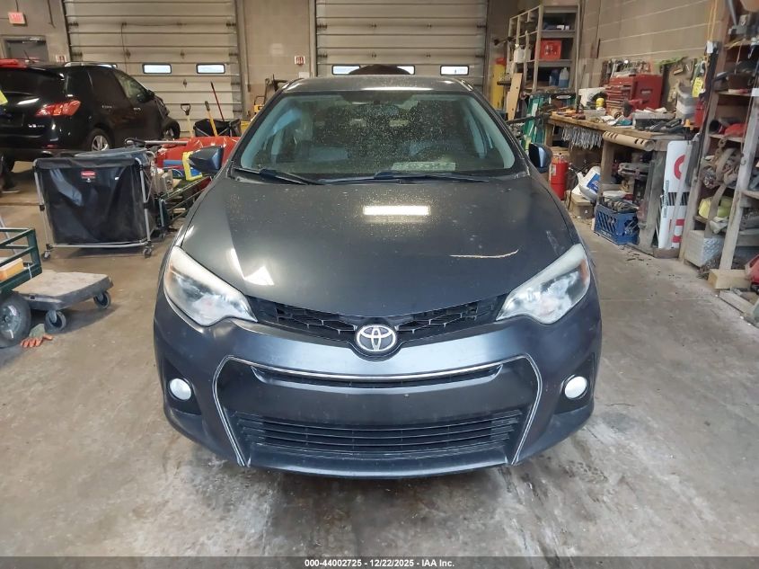 2015 Toyota Corolla S Plus VIN: 2T1BURHE2FC350911 Lot: 44002725