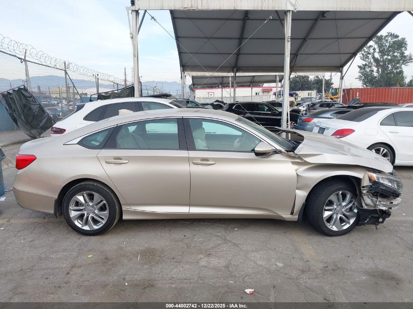 2018 Honda Accord Lx VIN: 1HGCV1F17JA104499 Lot: 44002742