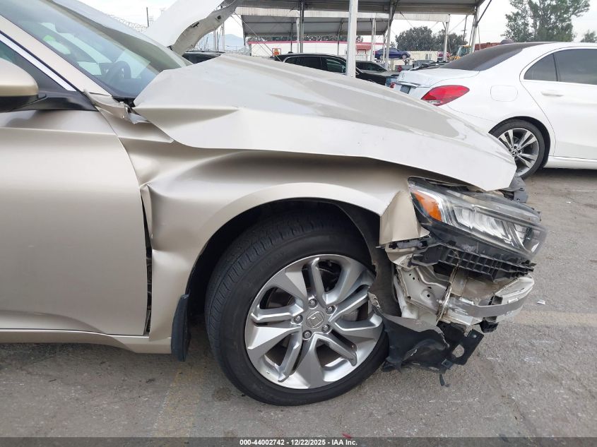 2018 Honda Accord Lx VIN: 1HGCV1F17JA104499 Lot: 44002742