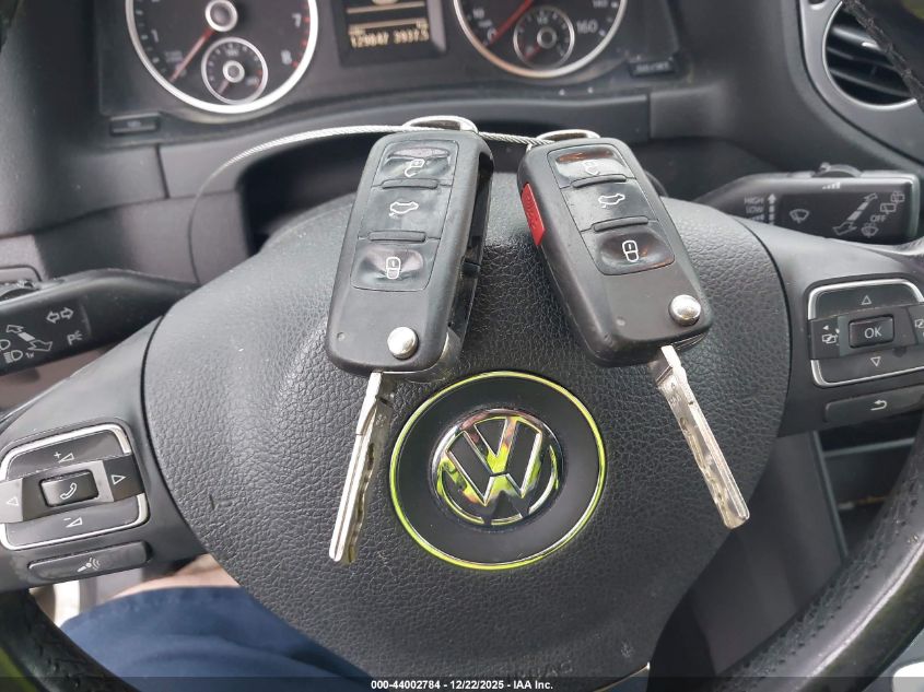 2012 Volkswagen Tiguan Se VIN: WVGAV7AX2CW534849 Lot: 44002784