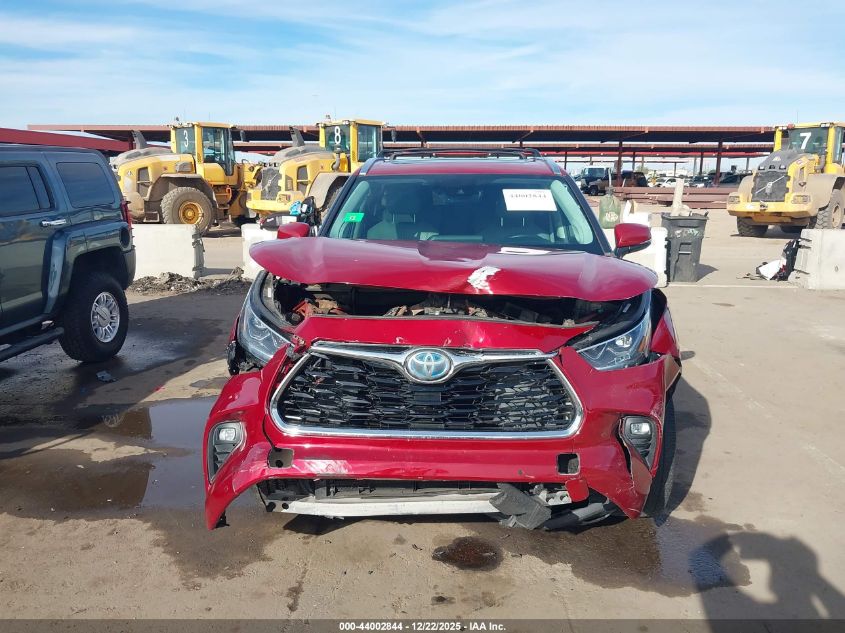 2020 Toyota Highlander Hybrid Limited VIN: 5TDYARAH4LS001047 Lot: 44002844