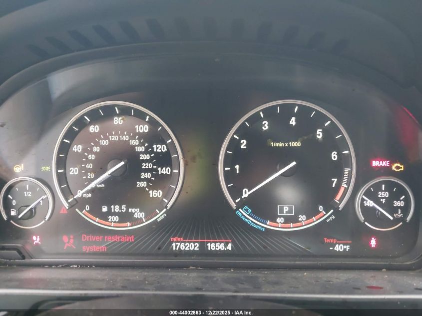 2016 BMW 528I VIN: WBA5A5C58GG353589 Lot: 44002863