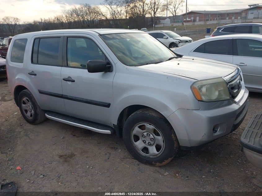 5FNYF3H22BB053134 2011 Honda Pilot Lx auction photo 1