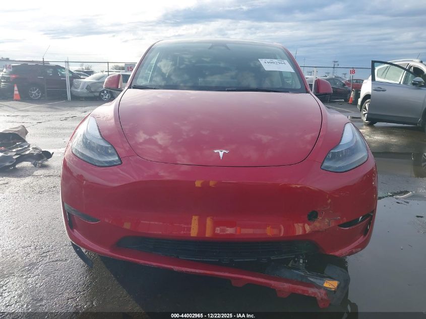 2023 Tesla Model Y Awd/Long Range Dual Motor All-Wheel Drive VIN: 7SAYGAEE5PF979425 Lot: 44002965