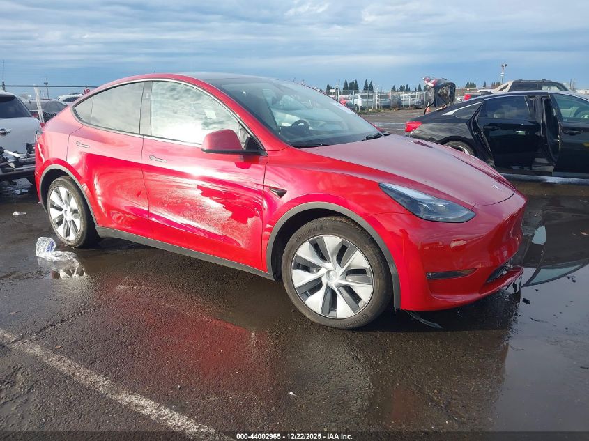 2023 Tesla Model Y Awd/Long Range Dual Motor All-Wheel Drive VIN: 7SAYGAEE5PF979425 Lot: 44002965