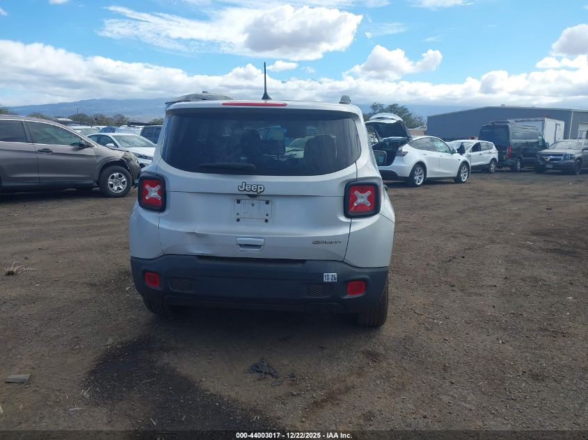 2019 Jeep Renegade Sport Fwd VIN: ZACNJAAB7KPK26488 Lot: 44003017