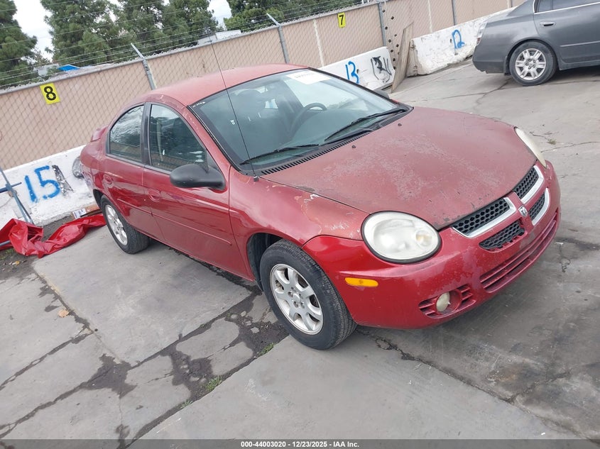 1B3ES56C54D510312 2004 Dodge Neon Sxt auction photo 1