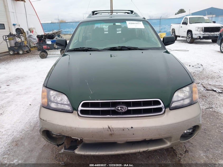 2000 Subaru Outback VIN: 4S3BH6655Y7660674 Lot: 44003037