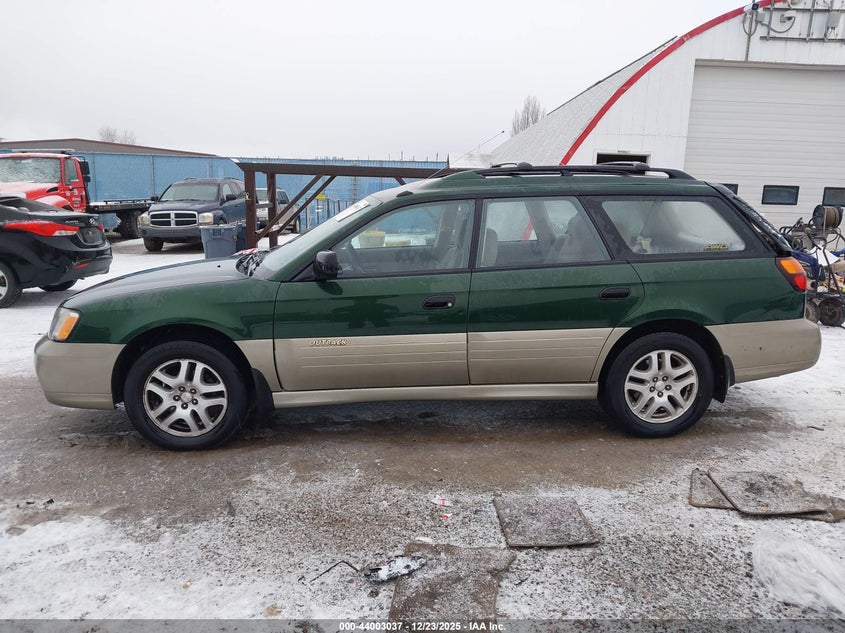 2000 Subaru Outback VIN: 4S3BH6655Y7660674 Lot: 44003037